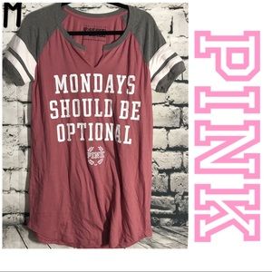 🚫SOLD🚫Pink sleep shirt